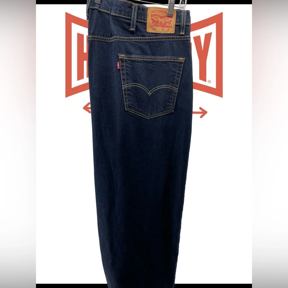 Levi's Men's 511 Dark Blue Relaxed Jeans